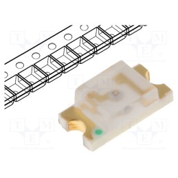 10 pcs x LUCKYLIGHT - LL-S150VC-V1-2B - LED, SMD, 1206, red, 20÷49mcd, 3.2x1.6x1.1mm, 120°, 2÷2.4V, 20mA