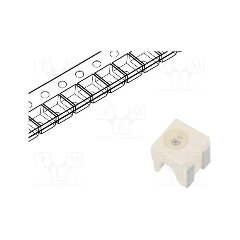 10 pcs x ams OSRAM - LY A67K-J2M1-26 - LED, SMD, 4040, yellow, 19÷61mlm, 5.6÷18mcd, 4.2x4.2x2.85mm, 120°