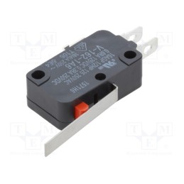 1 pcs x OMRON OCB - V-162-1A6 - Microswitch SNAP ACTION, 16A/250VAC, 0.3A/250VDC, with lever