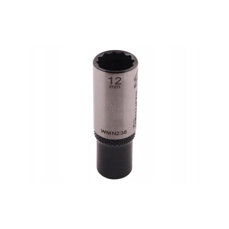 Dodecahedral socket 1 4 12 mm long crv