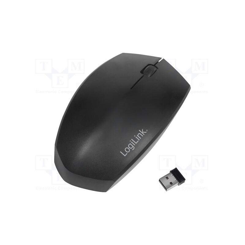 1 pcs x LOGILINK - ID0191 - Optical mouse, black, USB A, wireless,Bluetooth 4.2, 10m