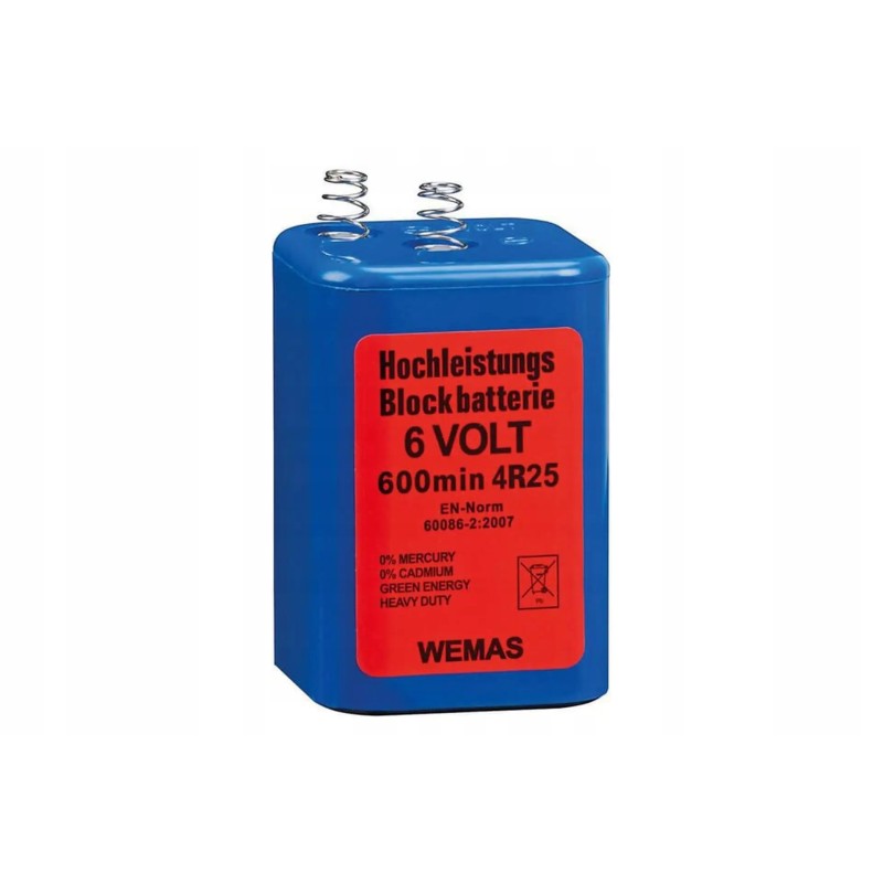 3040360010000 battery 4r25 6v zinc carbon