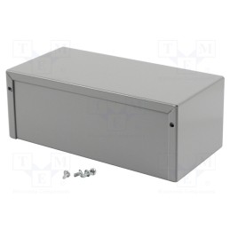 1 pcs x HAMMOND - 1411S - Enclosure: multipurpose, X: 102mm, Y: 203mm, Z: 76mm, 1411, aluminium