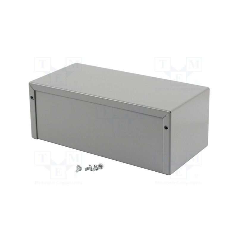 1 pcs x HAMMOND - 1411S - Enclosure: multipurpose, X: 102mm, Y: 203mm, Z: 76mm, 1411, aluminium