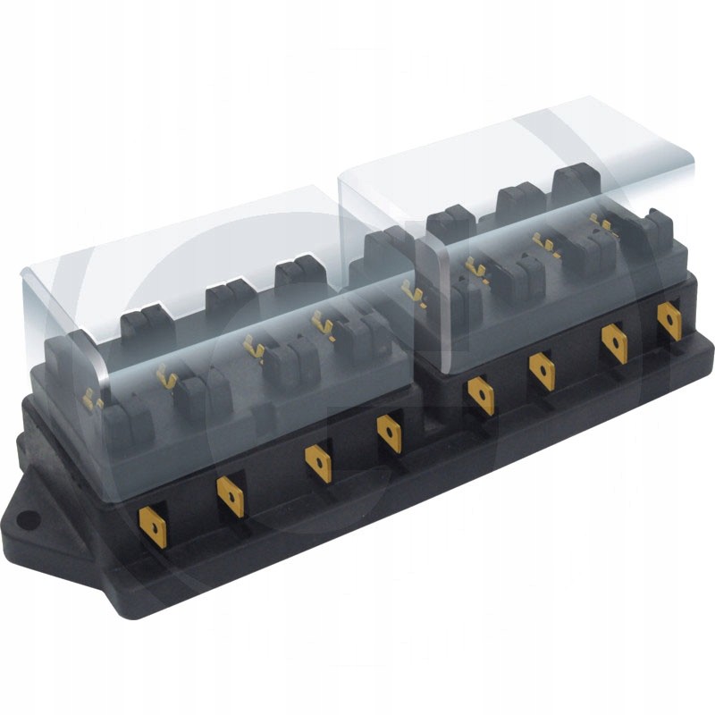Fuse box with 8 flat fuses