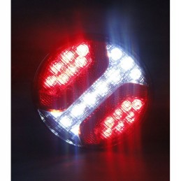 Colorful 2-function LED rear lamp 12 24v 22led