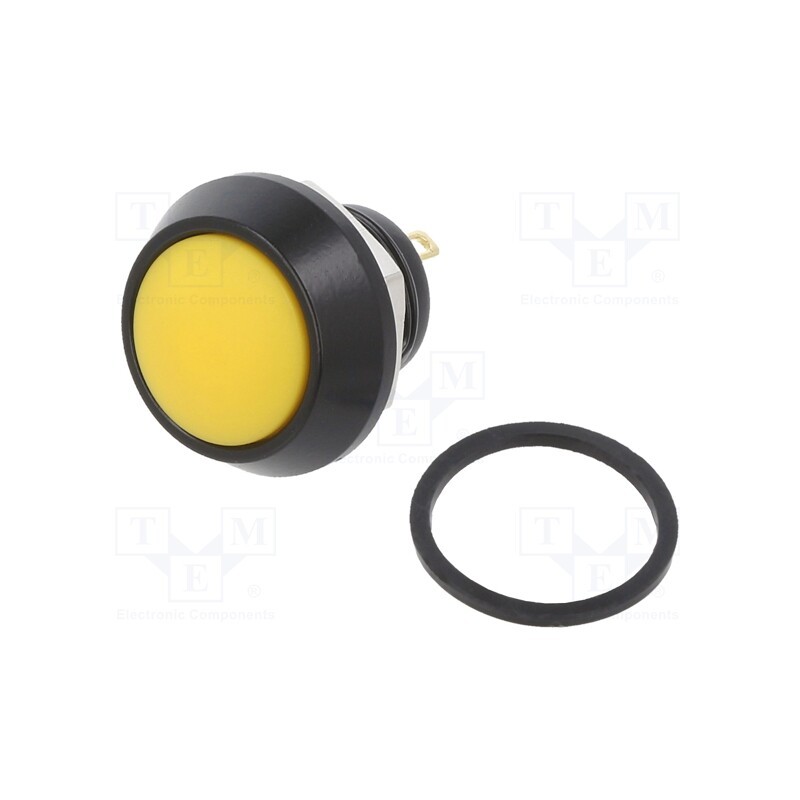 1 pcs x E-SWITCH - PV5S24016 - Switch: vandal resistant, Pos: 2, SPST-NO, 2A/36VDC, IP65, OFF-(ON)