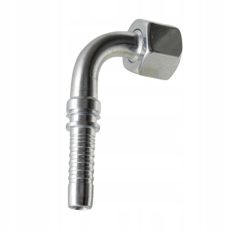 Angle plug connector DKO 90 degrees 1 4 inch M18x15