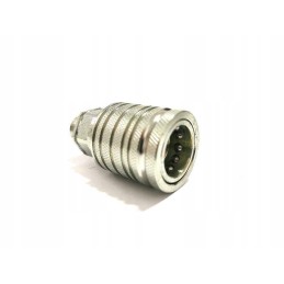 Hydraulic quick connector, Euro connector, M18 plug