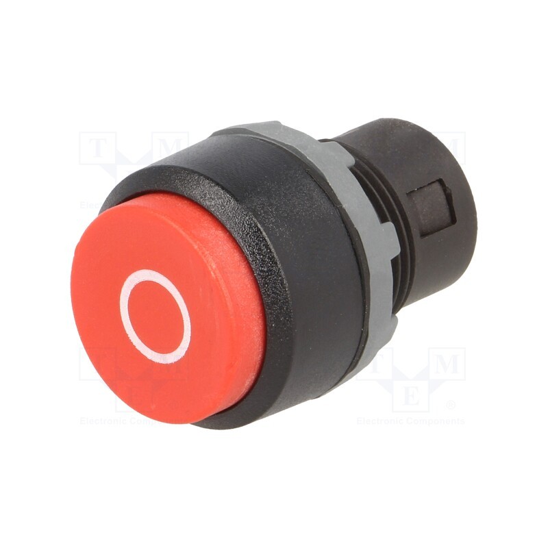 1 pcs x ABB - 1SFA616161R1051 - Switch: push-button, 22mm, Stabl.pos: 1, red, none, IP66, prominent