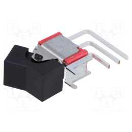 1 pcs x TE Connectivity - 1-1571986-1 - ROCKER, SPDT, Pos: 2, ON-ON, 2A/250VAC, 5A/28VDC, black, none