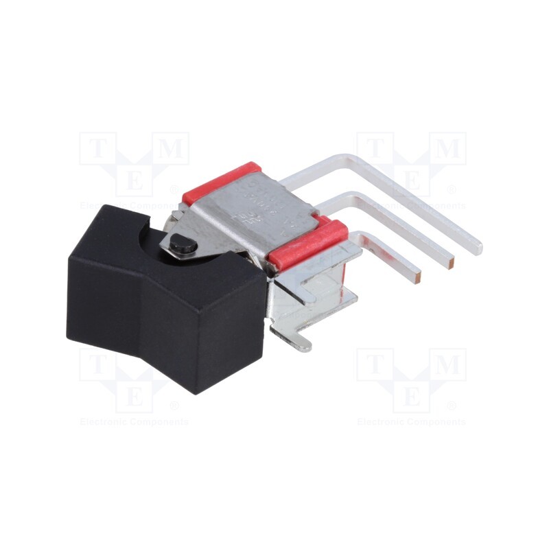 1 pcs x TE Connectivity - 1-1571986-1 - ROCKER, SPDT, Pos: 2, ON-ON, 2A/250VAC, 5A/28VDC, black, none