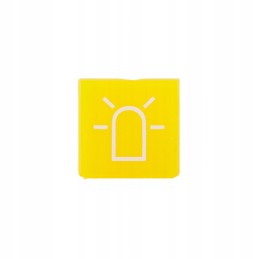 Warning lamp switch insert 14x14mm
