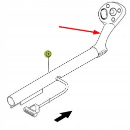 546446 0 control lever cover