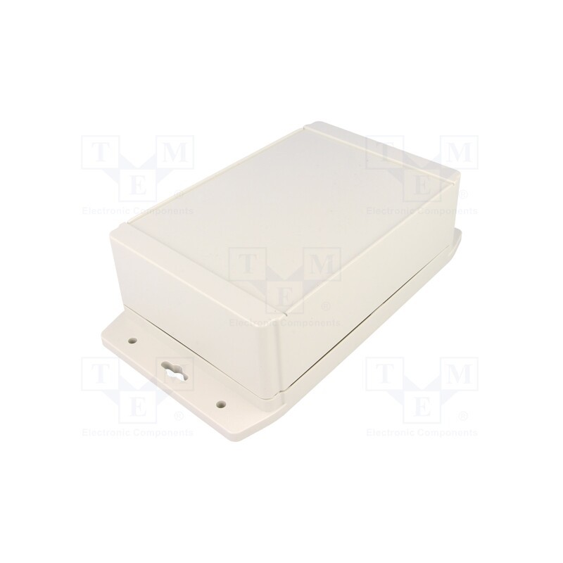 1 pcs x HAMMOND - 1555HF42GY - Enclosure: multipurpose, X: 120mm, Y: 180mm, Z: 62mm, 1555F, ABS, grey