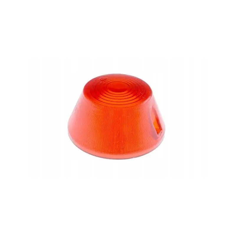 Red marker lamp shade, low, d 47 d 50 pr