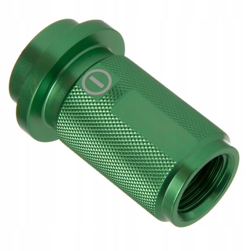 Green euro plug marking holder