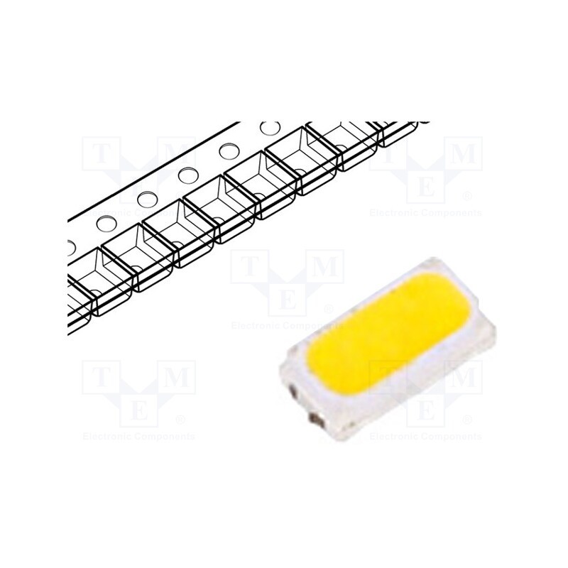 10 pcs x OPTOFLASH - OF-SMD3014WW - LED, SMD, 3014, white warm, 11.5÷12lm, 2800-3100K, 120°, 30mA