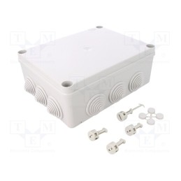 1 pcs x ABB - 1SL0826A00 - Enclosure: junction box, X: 181mm, Y: 231mm, Z: 89mm, wall mount