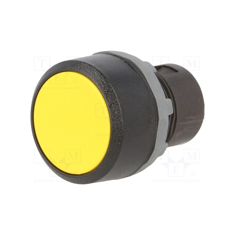 1 pcs x ABB - 1SFA616160R1003 - Switch: push-button, 22mm, Stabl.pos: 1, yellow, none, IP66, flat
