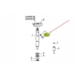 6005004011 injection valve screw