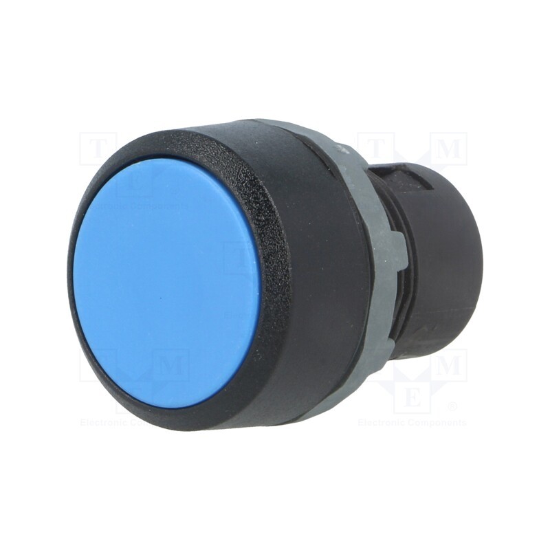 1 pcs x ABB - 1SFA616160R1004 - Switch: push-button, 22mm, Stabl.pos: 1, blue, none, IP66, flat, KPR1