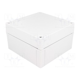1 pcs x FIBOX - ABS 125/75 HG - Enclosure: multipurpose, X: 130mm, Y: 130mm, Z: 75mm, MNX, ABS, grey