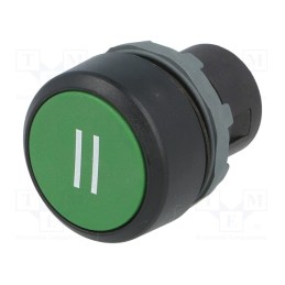 1 pcs x ABB - 1SFA616160R1032 - Switch: push-button, 22mm, Stabl.pos: 1, green, none, IP66, flat