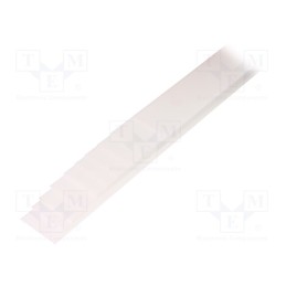 1 pcg x TOPMET - V3420038 - Cover for LED profiles, white, 2m, 10pcs, Kind of shutter: A9