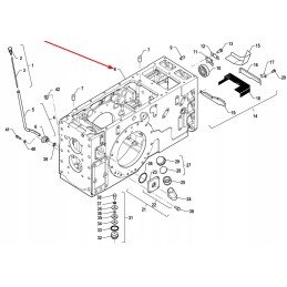 P5s38401118 rear housing
