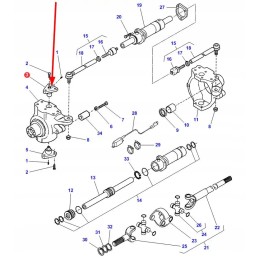 4233367m1 upper king pin
