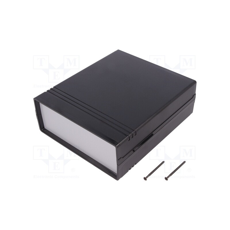 1 pcs x TEKO - 233.9 - Enclosure: with panel, CAB, X: 154mm, Y: 173mm, Z: 61mm, ABS, black