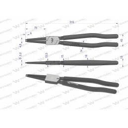 300mm internal circlip pliers