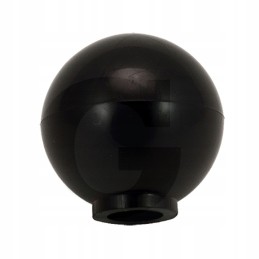 Plastic knob b 32 m 6 black