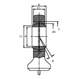 Gk35 for the cylinder eye for welding oe 35