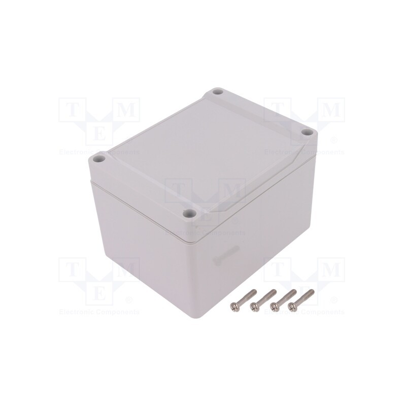 1 pcs x HAMMOND - 1555G2GY -AS - Enclosure: multipurpose, X: 90mm, Y: 120mm, Z: 80mm, 1555, grey