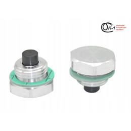 Drain plug 1 2 with magnet for oil tank