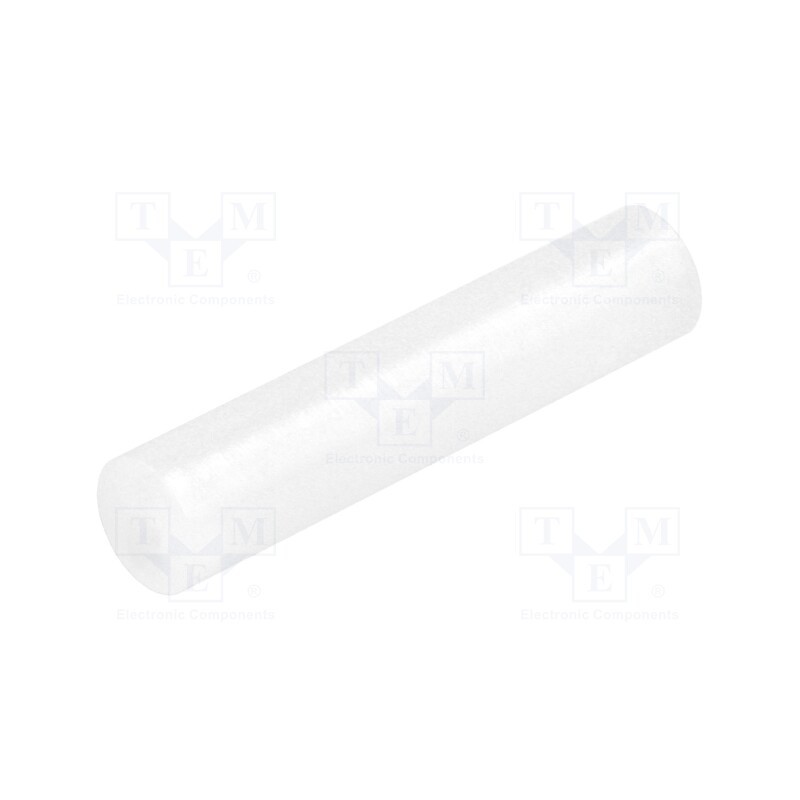 10 pcs x FIX&FASTEN - FIX-LED-23 - Spacer sleeve, LED, Øout: 5mm, ØLED: 5mm, L: 23mm, natural, UL94V-2