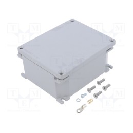 1 pcs x ILME - APV 11 - Enclosure: multipurpose, X: 115mm, Y: 140mm, Z: 61mm, aluminium, grey