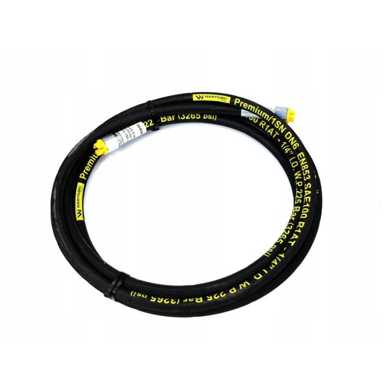 Hydraulic hose 225 bar thread M14x1 5 dkol p