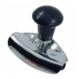 Straight chrome TIR Buc FV N7O07 ball on the handlebar