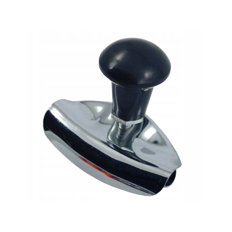 Straight chrome TIR Buc FV N7O07 ball on the handlebar