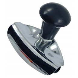 Ball l4s56 straight steering wheel knob, chrome tir b