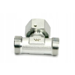 Symmetrical hydraulic tee bab m22x1 5 15l