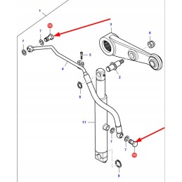 Va028242 assist cylinder through bolt
