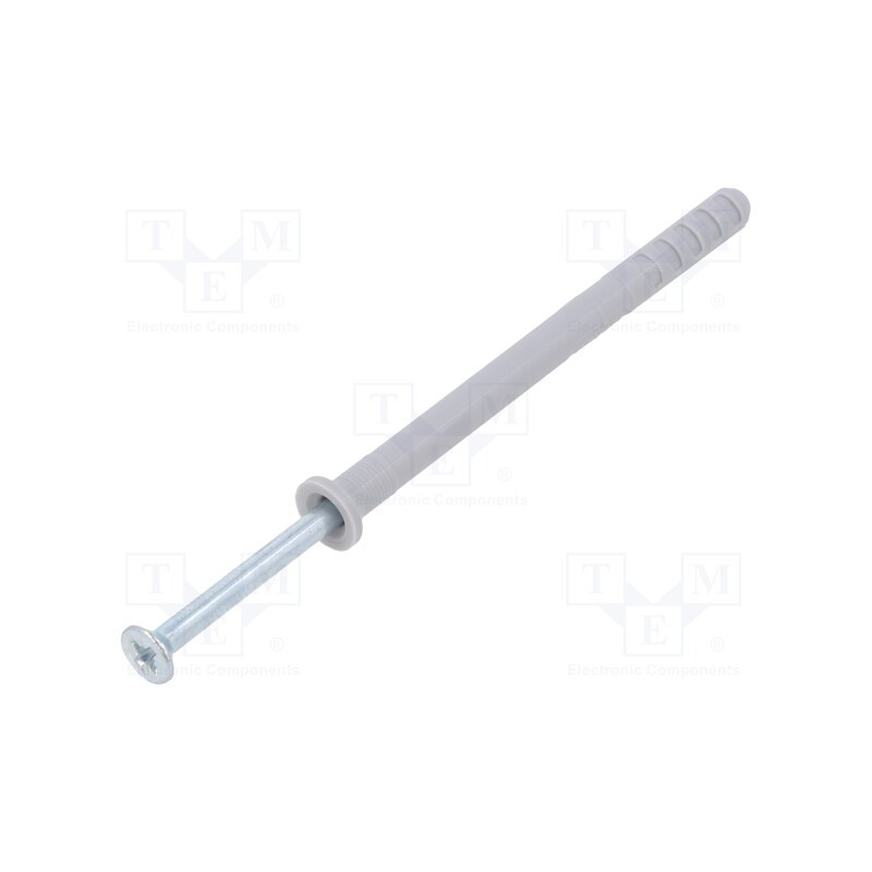 1 pcg x FISCHER - 48790 - Plastic anchor, with screw, 6x80, zinc-plated steel, N, 100pcs.