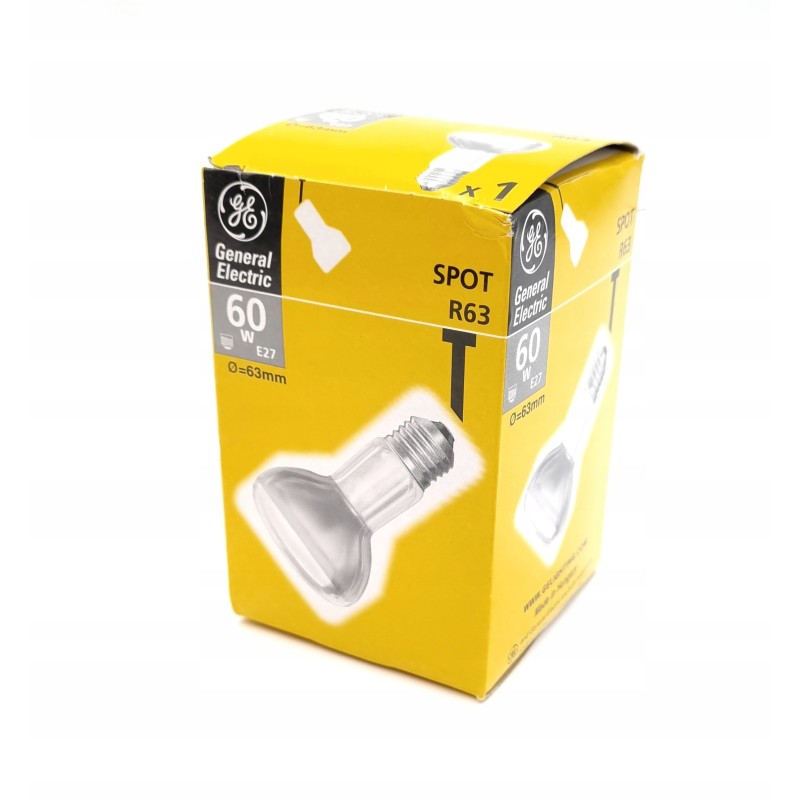 Standard lamp lamp headlamp e27 r63 60w 230v