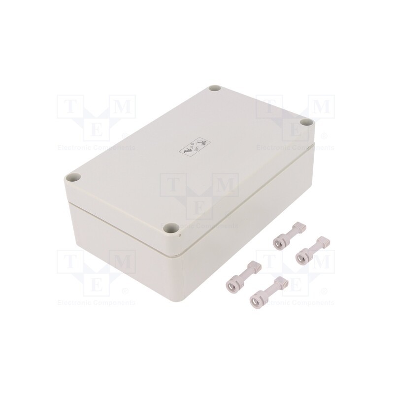 1 pcs x SPELSBERG - 11041401 - Enclosure: multipurpose, X: 110mm, Y: 180mm, Z: 63mm, flat, TK PS