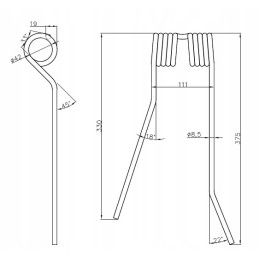 The leftmost finger of the carousel turning machine is male, extreme right