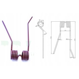 The leftmost finger of the carousel turning machine is male, extreme right